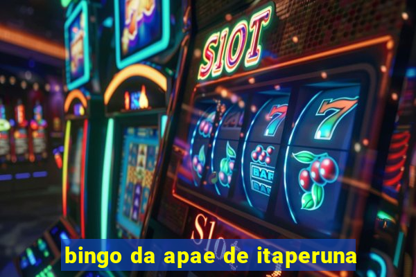 bingo da apae de itaperuna